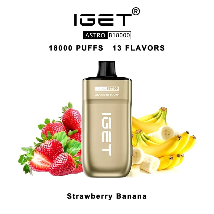 Buy IGET Astro B18000 Puffs Vapes Online | Express Delivery in Hyderabad