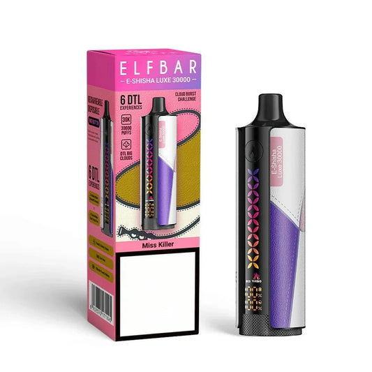 Buy Electronic Shisha Luxe 30000 Puffs Disposable Vape / Shisha Pen Online | Express Delivery in Hyderabad