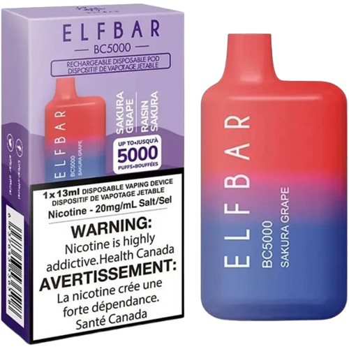 Buy Elfbar BC5000 5000 5K Puffs Disposable Vape Online | Express Delivery in Hyderabad