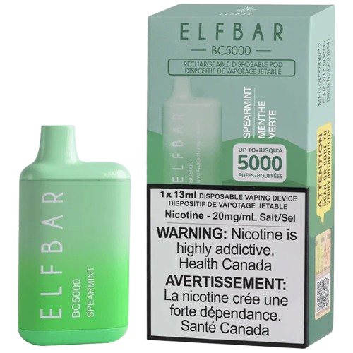 Buy Elfbar BC5000 5000 5K Puffs Disposable Vape Online | Express Delivery in Hyderabad