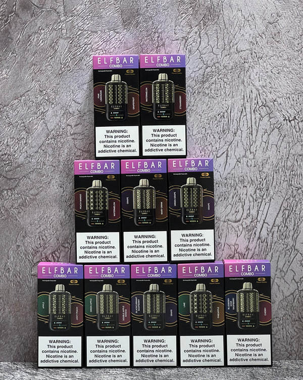 Buy Elfbar Combo 25000 25K Dual Flavor Vapes Online | Express Delivery in Hyderabad