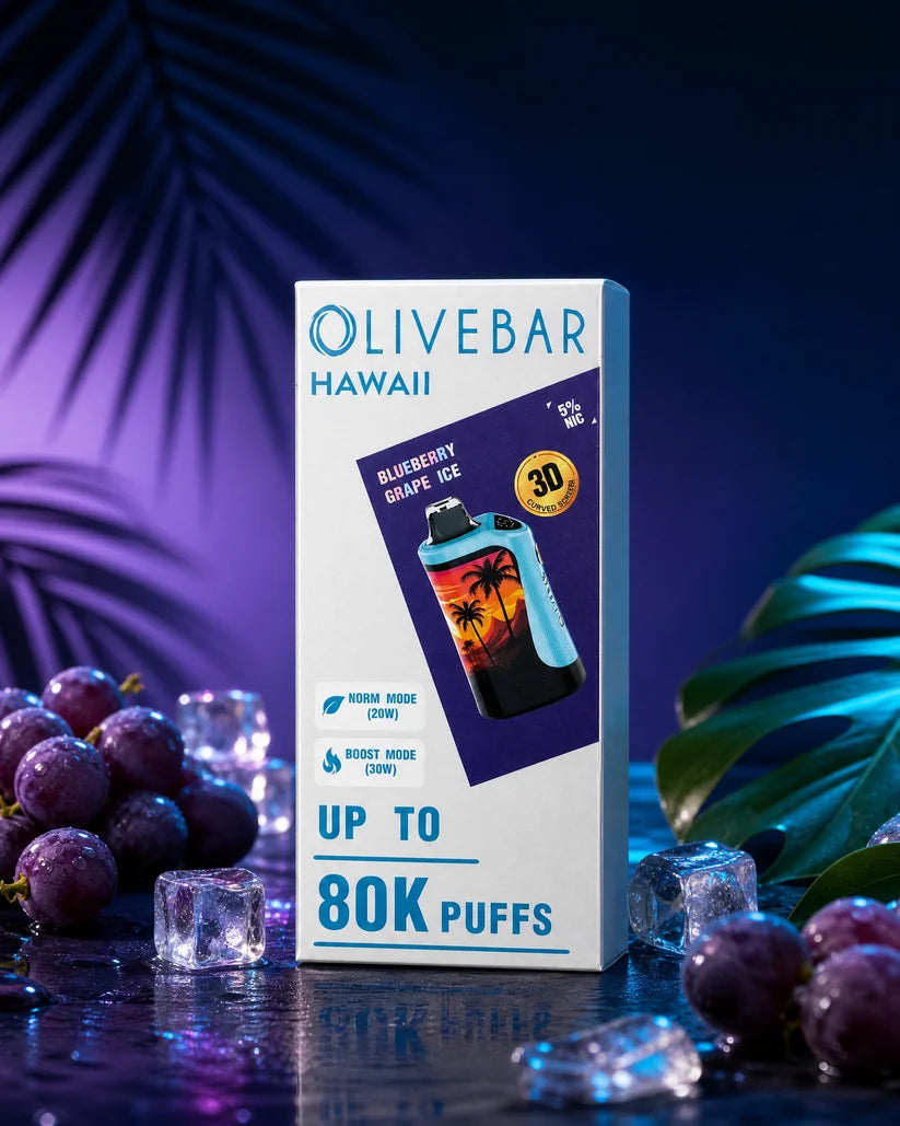 Buy Olivebar Hawaii Edition — 80,000 Puff Disposable Vape | Express Delivery in Hyderabad