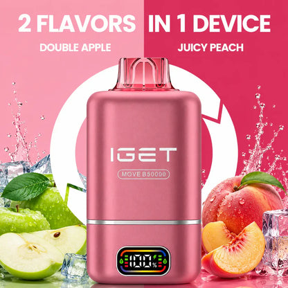 Buy IGET MOVE B50000 50K Puffs Dual Flavor Vape Online | Express Delivery in Hyderabad