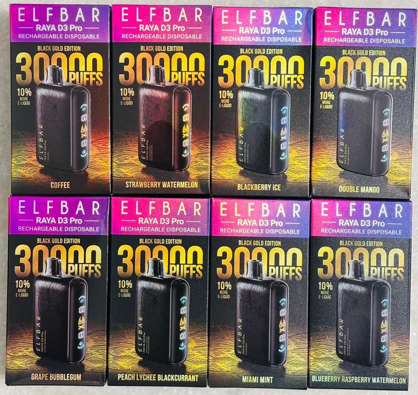 Buy Elfbar RAYA D3 PRO 30000 30K Puffs Vapes Online | Express Delivery in Hyderabad