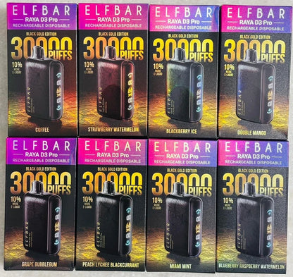 Buy Elfbar RAYA D3 PRO 30000 30K Puffs Vapes Online | Express Delivery in Hyderabad