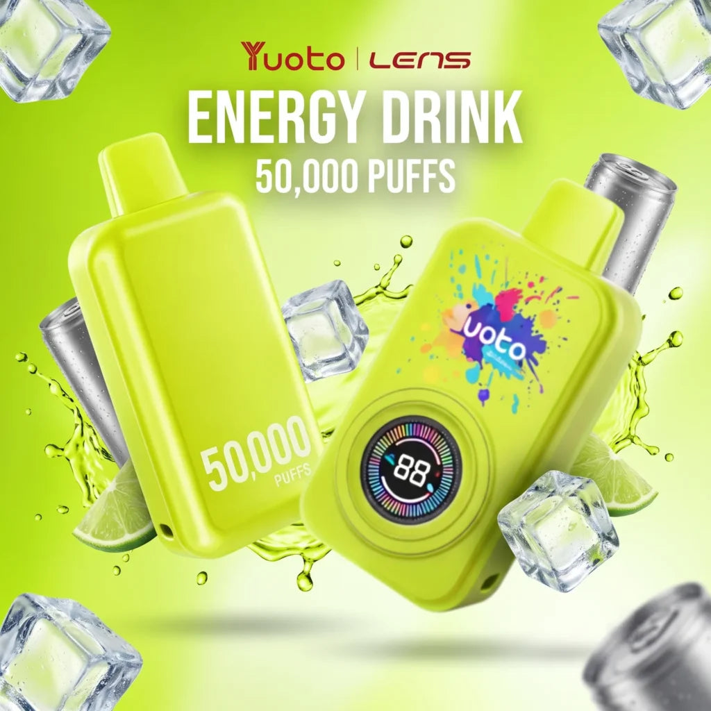 Buy Yuoto Lens 50000 Puffs Disposable Vape | Express Delivery in Hyderabad