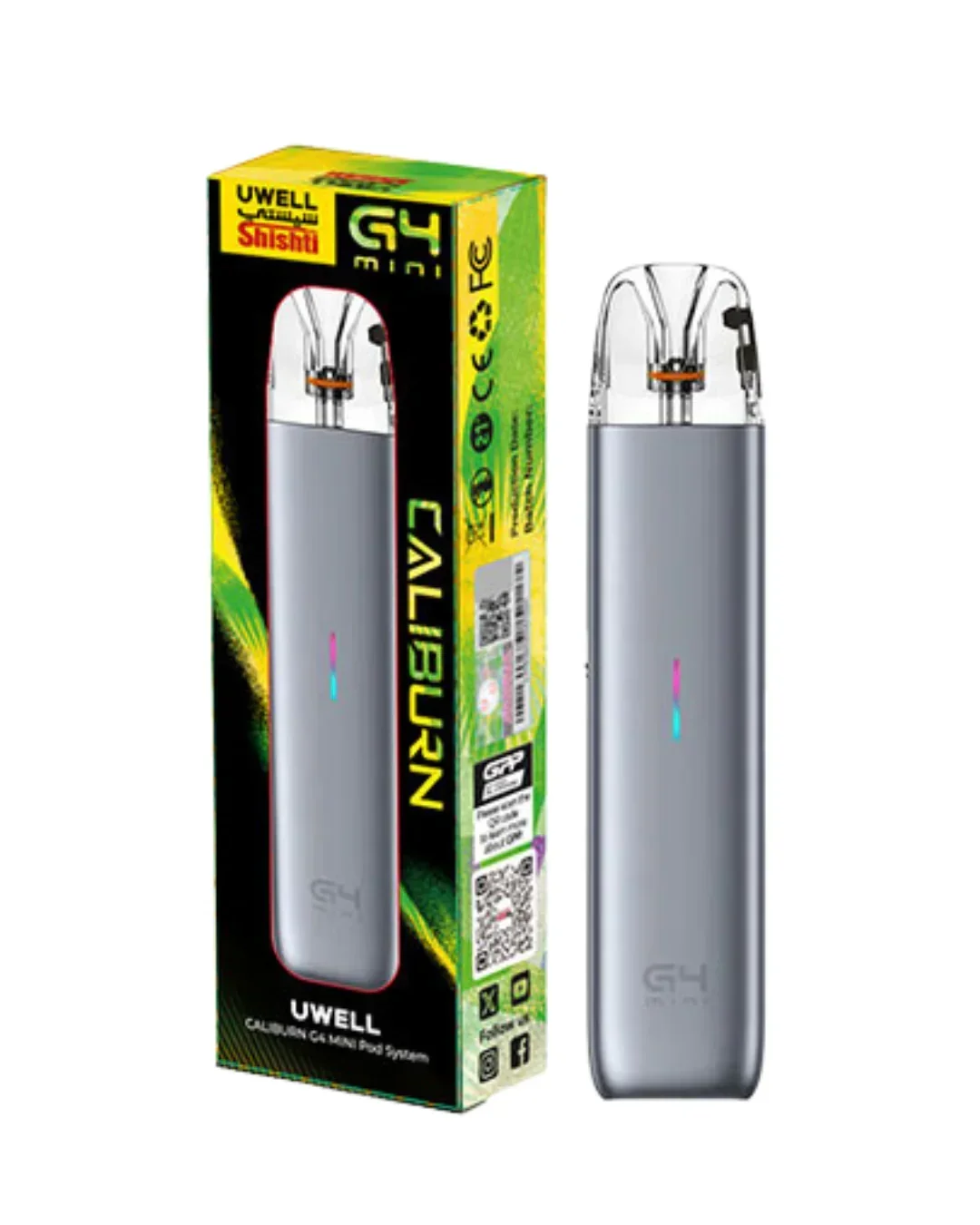 Caliburn G4 Mini Compact Pod System | LED Battery Indicator Hyderabad express delivery