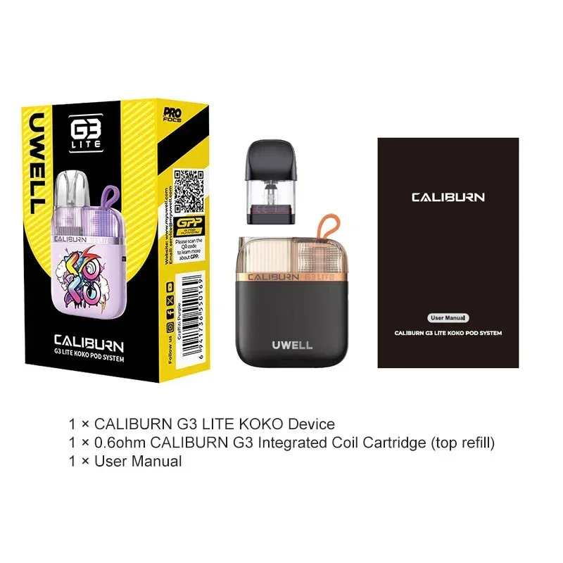 Caliburn G3 Lite Koko Pod System | Most Affordable Koko Design Hyderabad express delivery